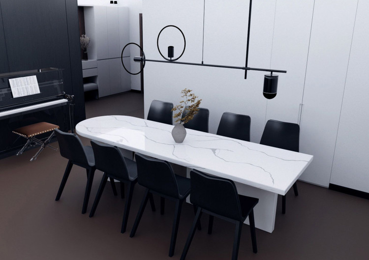 سنگ مصنوعی اورانوس ML702 Stream white gray