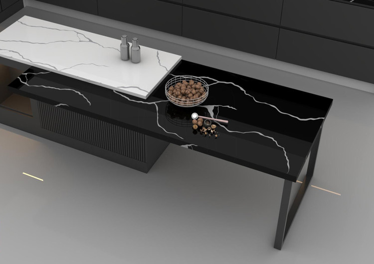 سنگ مصنوعی اورانوس ML706 Stream black gray