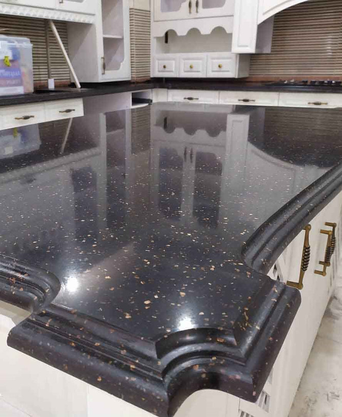 کوارتز توتم 2209 black galaxy