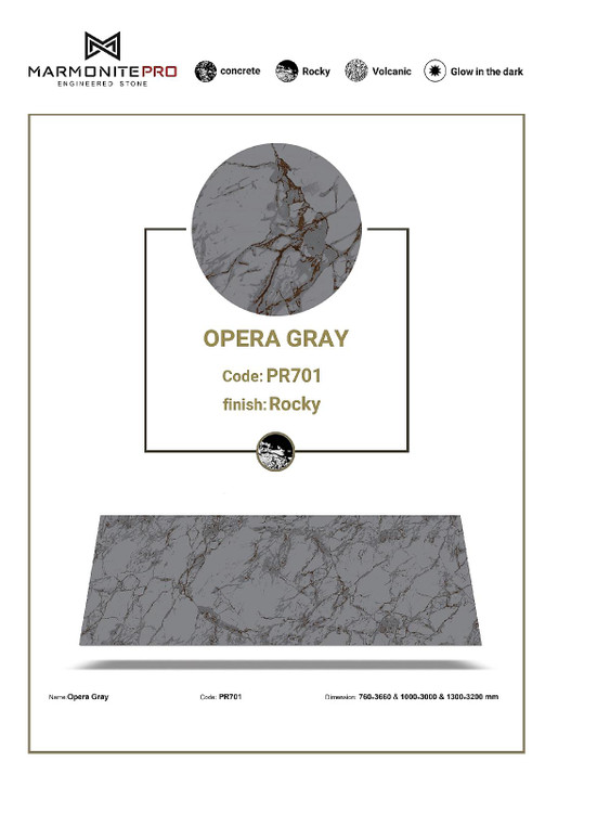 مارمونایت پرو Pr 701 opera gray