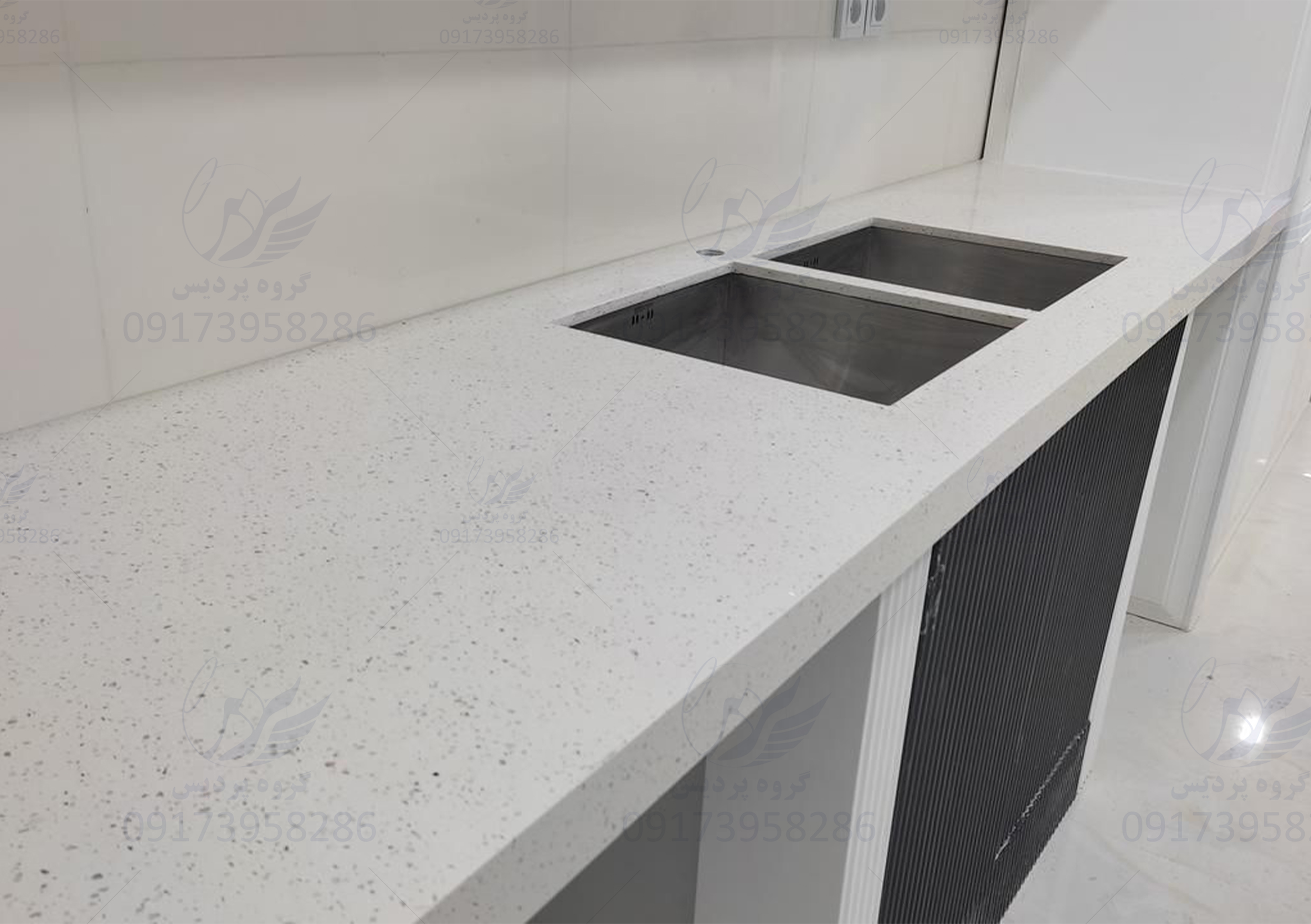 کوارتز کاینداستون کد 312 Galaxy White