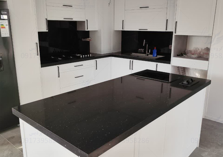 کوارتز کاینداستون کد 392 Galaxy black