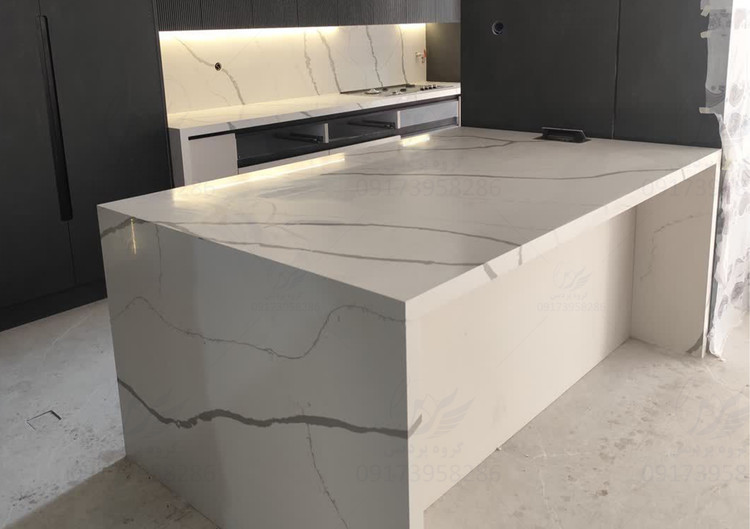 کوارتز کاینداستون کد 611 calacatta